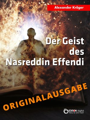 cover image of Der Geist des Nasreddin Effendi--Originalausgabe